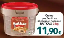 Altasfera Crema per farcitura al cacao e nocciole Nutkao offerta