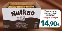 Altasfera Crema cacao con nocciole Nutkao offerta
