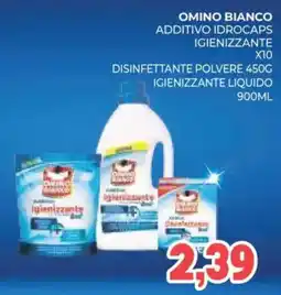 Eté Omino Bianco igienizzante offerta