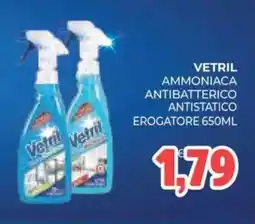 Eté Vetril ammoniaca antibatterico antistatico offerta