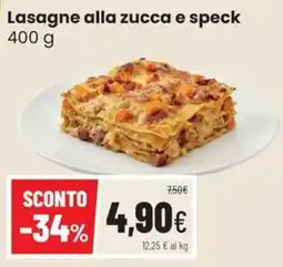 Coop Trentino Lasagne alla zucca e speck offerta
