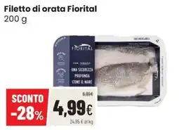 Coop Trentino Filetto di orata Fiorital offerta