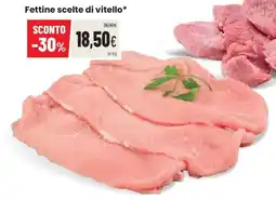 Coop Trentino Fettine scelte di vitello offerta