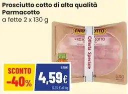 Coop Trentino Prosciutto cotto Parmacotto offerta