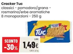 Coop Trentino Cracker Tuc classici offerta