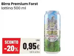 Coop Trentino Birra Premium Forst offerta