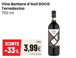 Coop Trentino Vino Barbera d'Asti DOCG Terredavino offerta