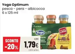 Coop Trentino Yoga Optimum pesca - pera - albicocca offerta