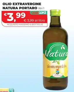 Coop Master Alleanza 3.0 Olio extra vergine di oliva Natura Portaro offerta