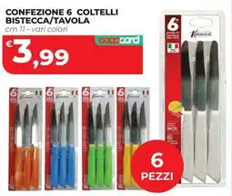 Coop Master Alleanza 3.0 Coltelli bistecca/tavola Kasaviva offerta