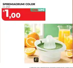 Coop Master Alleanza 3.0 Spremiagrumi color offerta