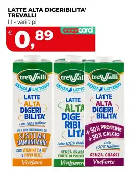 Coop Master Alleanza 3.0 Latte alta digeribilita' Trevalli offerta