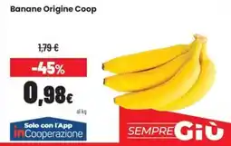Coop Trentino Banane Origine Coop offerta