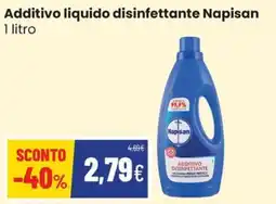 Coop Trentino Additivo liquido disinfettante Napisan offerta
