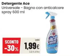 Coop Trentino Detergente Ace Bagno offerta