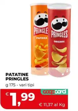 Coop Master Alleanza 3.0 Patatine Pringles offerta