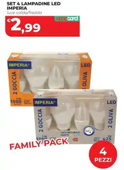 Coop Master Alleanza 3.0 Lampadine LED Imperia offerta