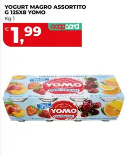 Coop Master Alleanza 3.0 Yogurt magro assortito Yomo offerta