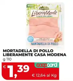 Coop Master Alleanza 3.0 Mortadella di pollo liberamente offerta