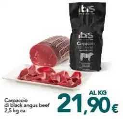 Altasfera Carpaccio di black angus beef ibis offerta