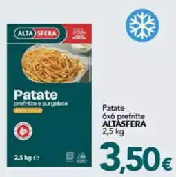 Altasfera Patate prefritte e surgelate ALTASFERA offerta