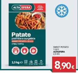 Altasfera Patate prefritte e surgelate Sweet Potato - 11 x 11 offerta