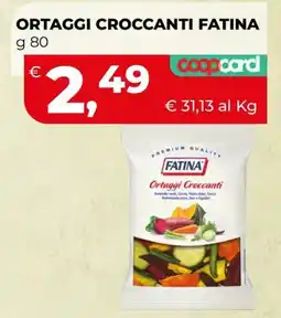 Coop Master Alleanza 3.0 Ortaggi Croccanti Fatina offerta