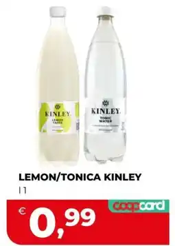 Coop Master Alleanza 3.0 Lemon/tonica Kinley offerta