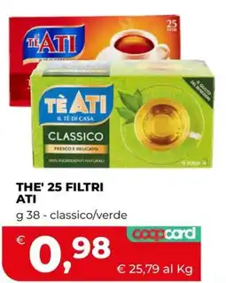 Coop Master Alleanza 3.0 Tè Ati classico offerta