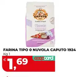 Coop Master Alleanza 3.0 Farina tipo 0 nuvola caputo 1924 offerta