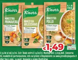Coop Master Alleanza 3.0 Knorr Minestra Primavera offerta