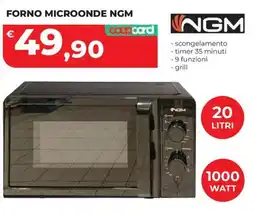 Coop Master Alleanza 3.0 Forno microonde NGM offerta