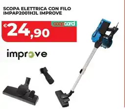 Coop Master Alleanza 3.0 Scopa elettrica con filo Improve offerta