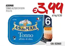 Carico Cash & Carry Tonno all'olio di oliva ASDOMAR offerta