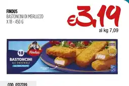 Carico Cash & Carry Findus bastoncini di merluzzo offerta
