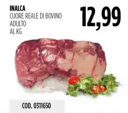 Carico Cash & Carry Inalca cuore reale di bovino adulto offerta