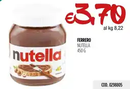 Carico Cash & Carry Nutella offerta