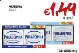 Carico Cash & Carry Philadelphia formaggio fresco offerta