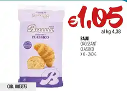Carico Cash & Carry Bauli croissant classico offerta