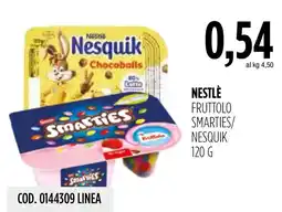 Carico Cash & Carry Nestlé Fruttolo Smarties/Nesquik offerta