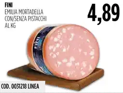 Carico Cash & Carry Finì Emilia Mortadella offerta