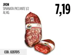Carico Cash & Carry Jvon spianata piccante offerta