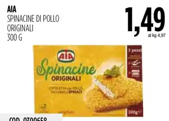 Aia spinacine originali
