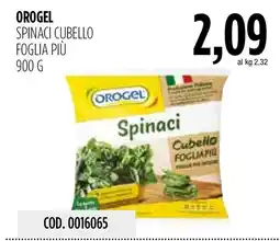 Carico Cash & Carry Orogel Spinaci Cubello Foglia Più offerta