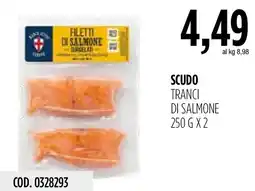 Carico Cash & Carry Scudo tranci di salmone offerta