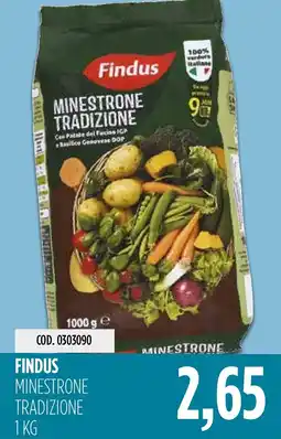Carico Cash & Carry Findus Minestrone Tradizione offerta