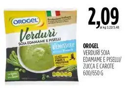 Carico Cash & Carry OrogeL Verduri soia edamame e piselli/zucca e carote offerta