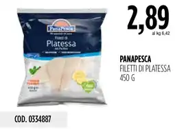 Carico Cash & Carry Panapesca filetti di platessa offerta
