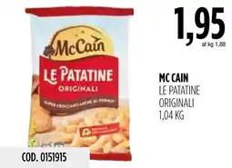 Carico Cash & Carry Mc Cain Le Patatine Originali offerta