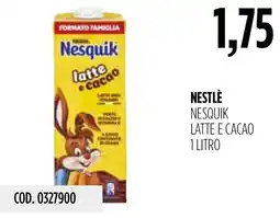 Carico Cash & Carry Nesquik latte e cacao offerta